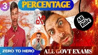 Mastering Percentages: Basic Concepts & Tricks for Govt Exams