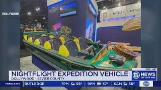 Dollywood unveils NightFlight Expedition ride vehicles