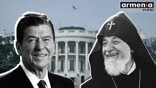 Историческая встреча: Католикос Всех Армян Вазген А и Президент США Рональд Рейган | 1988