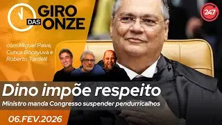 Giro das Onze | Dino imp&otilde;e respeito: Ministro manda Congresso suspender penduricalhos