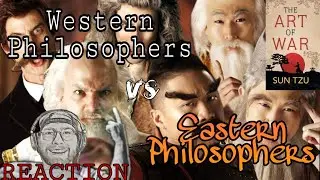 Eastern Philosophers vs Western Philosophers. Epic Rap Battles of History REACTION!!!