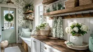 Joanna Gaines Inspired 2026 Spring Decor Tour Featuring Magnolia Table & White Cottage Farmhouse