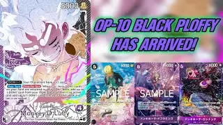OP-10 BLACK PURPLE LUFFY! THE BLACK 