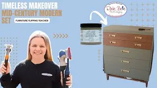 This MCM Bedroom Furniture Set Receives A Timeless Makeover!