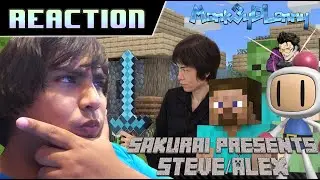 STEVE LOOKS INSANE!!! Reacting to Sakurai Presents: Steve/Alex