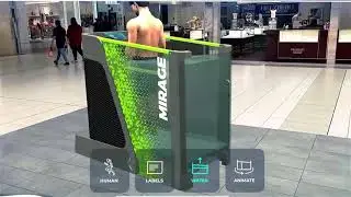 Aqua treadmill augmented experience