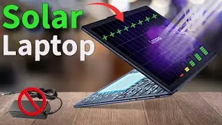 This charges in JUST 20 Minutes with Sunlight &ndash; RECORD Lenovo Yoga Solar Laptop 2025!