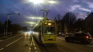 Tramvaie in Probe pe linia 5 la Giuseppe Verdi 