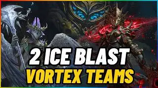 2 команды, использующие Ice Blast и набравшие более 1 миллиарда очков на уровнях Vortex 2 и 3 (с ...