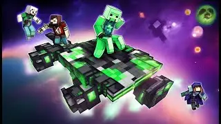 SenkoVR Minecraft Challenge!  Team NeoX is in a race in space! (2nd Wednesday)