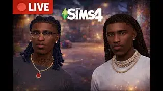 LIVE:(🌞STREAM:😶&zwj;🌫️❄️)Building a Sims 4 World from Scratch| Storylines Begin*NO COMMENTARY ATM* 😁🤘🏽😎🍃