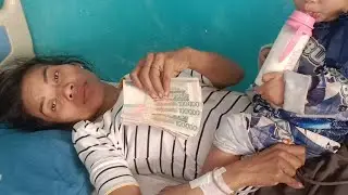 A kind-hearted person sent $100 to help children and their mothers who were in the hospital.
