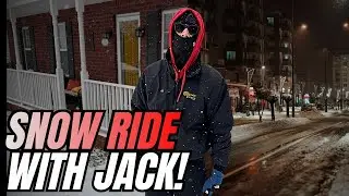 Snowstorm of 2026 in Cashville ❄️ | Snow Ride With Jack