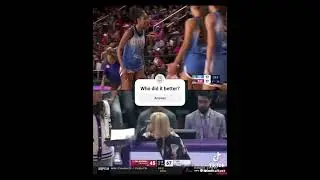 Angel Reese v Coach Kim for angry award #angelreesehighlights #lsu #chicagosky #angel