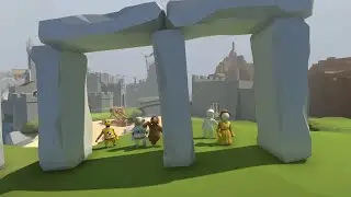 КООП С ПЫХТАЧКОМ HUMAN FALL GUYS
