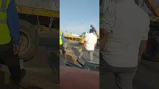 Accident in toll plaza#viralvideo #subscribe #viral