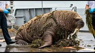 MORSS Freed from the Depths Rescuing the Trapped Walrus Beneath the Ocean