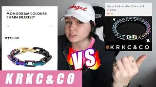 Review Of KRKC 10mm Rainbow Cuban Chain | KRKC Jewelry Brand