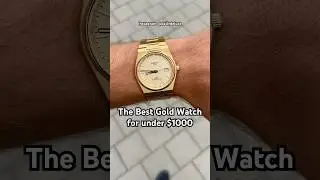 Best Gold Watch for Under $1000! Tissot PRX 40 Automatic gold waffle dial Luxury Watches Uhren