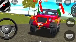 Modified Mahindra Thar Car game video ।। New update mahindra Thar। (Gadi Bala game) Android Gameplay