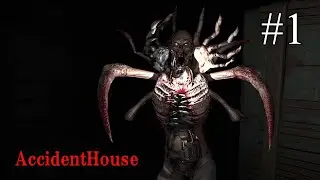 Accident House ➤ ПРОХОЖДЕНИЕ #1 ➤ Террор на вилле: четырёхрукий и тварь в распределяющей шляпе