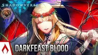 [Shadowverse] Start Hitting Yourself - Unlimited Darkfeast Bat Bloodcraft Deck Gameplay