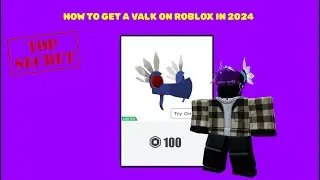 HOW TO GET A VALK ON ROBLOX IN 2024 (CHEAP!)