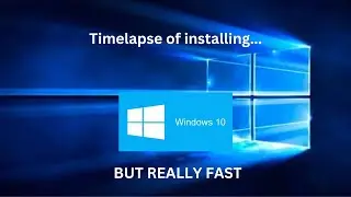 Windows 10 Install really fast