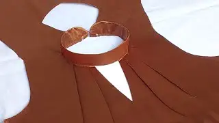 Gol collar kurti neck design | stitching of ladies suit | gale me Naya design | crazy fashion 19