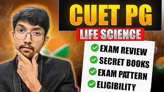 CUET PG Life Science Exam Review 2026 🔥 All About Eligibility, Books & Exam Pattern! | IFAS