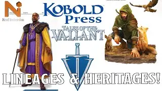 Lineages & Heritages - Tales of the Valiant Preview Packet (Kobold Press) | Nerd Immersion