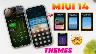 Top 3 Amazing MIUI 14 Themes | MIUI 14 New Themes 🔥 Best Animation Themes for MIUI 14