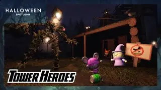 Doors X Tower Heroes: Defeating Hard Mode Outdoors 
