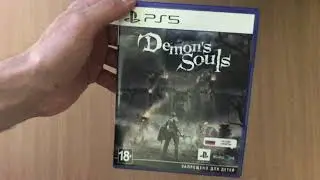Demons Souls распаковка диска для PS 5