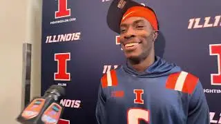 Illini training camp:  Cornerback Jaheim Clarke 
