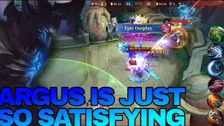 This Argus Build makes Argus so Satisfying~|mlbb|Argus mobile legends Gameplay. 