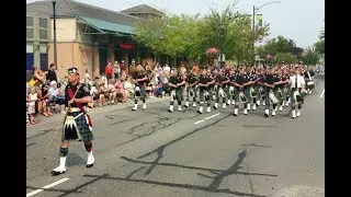 Delta Police Pipe Band @ 2017 Tsawwassen Sun Festival Parade