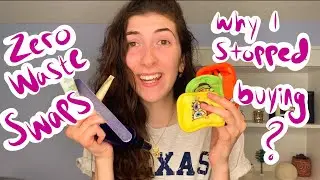 Things I No Longer Buy Due to Zero Waste | Zero Waste Swaps (Part 1)