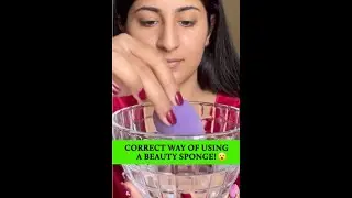 Correct Way To Use A Beauty Blender | #shorts | Purplle.com |