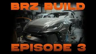 Feal Race Team BRZ Build EP. 3 -  Body Kit First Look and Prepping for Paint