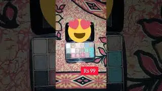 Eyeshadow Palette Under Rs 100/- 🌈🌈 #eyeshadow #shorts #viralshorts