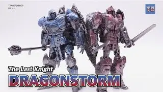 Transformers : The Lask Knight CUSTOM DRAGONSTORM! Custom Transformers Video Review!