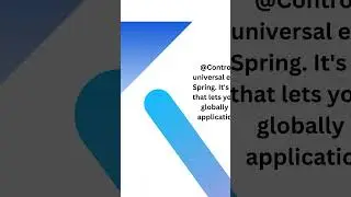 @ControllerAdvice | Spring Annotations | Spring boot Annotations