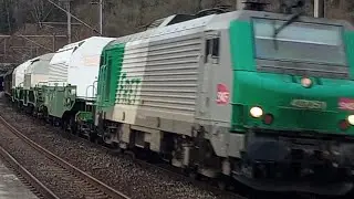 27050 FRET SNCF plats Bach&eacute;s Citernes Nucl&eacute;aires couverts Le Bourget ➡️ Woippy voil&agrave; c'est tout 