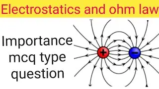 electrostatics and ohm law important objective question in hindi
