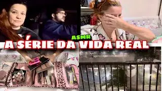 ASMR Vlog: Organizando minhas Maquiagens | Desapego | Sons pra relaxar e dormir 