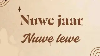 'n Nuwe begin