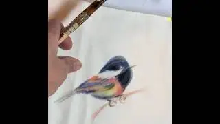 Inktense on fabric.