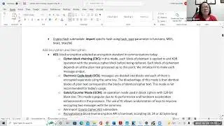 CIS30C Unit 14 Lecture: Cryptography in Python