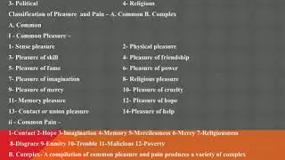 Bentham's Utilitarianism - MA II Semester , by Dr. Pratima Gupta